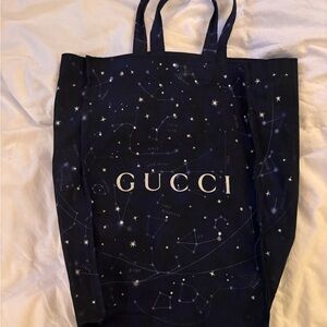 Gucci Limited Edition Starry Constellation Shopping Tote Dust Bag